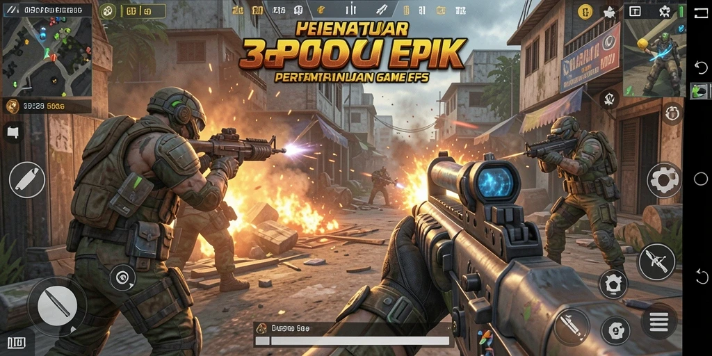 Gameplay seru dalam <strong>333666</strong> dengan pertempuran yang intens.