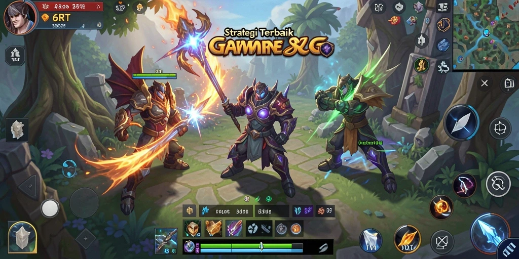 Tampilan gameplay <strong>6RT</strong> dengan strategi yang mendebarkan.