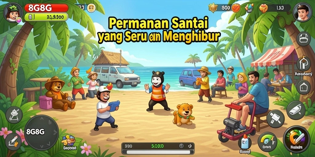 Tangkapan layar dari gameplay seru 8G8G yang menghibur.