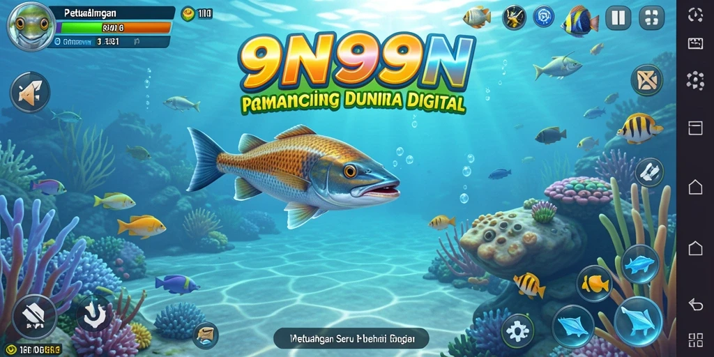 Tangkapan layar dari gameplay seru <strong>9N9N</strong> yang penuh warna.