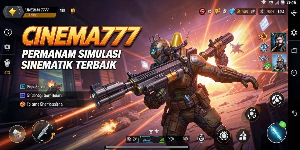 Tangkapan layar gameplay <strong>CINEMA777</strong> menunjukkan pemain mengarahkan film dengan detail yang menakjubkan.
