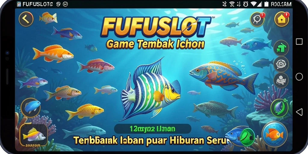 Tangkapan layar gameplay seru dalam game Tembak Ikan FUFUSLOT.