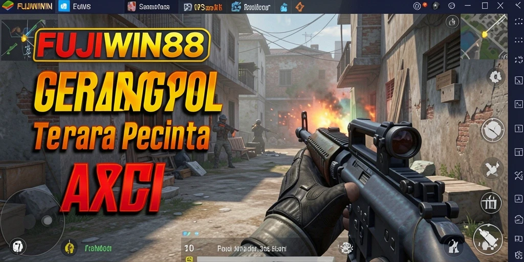 Screenshot menampilkan aksi mendebarkan dalam permainan FUJIWIN88.