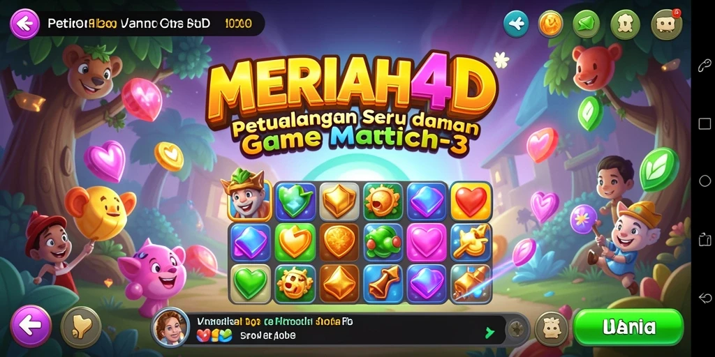 Keceriaan dalam mencocokkan item di MERIAH4D.