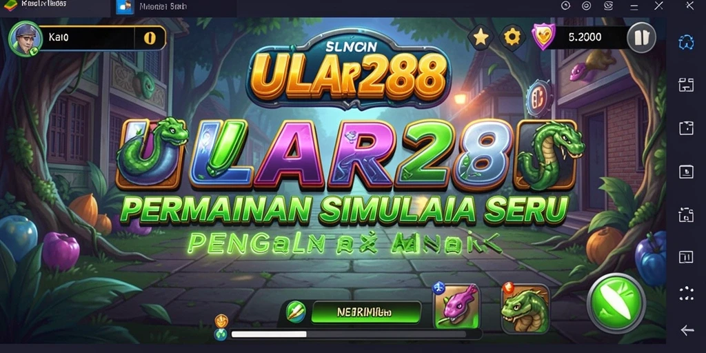 Tampilan gameplay ULAR288 dengan grafis menawan dan interaksi menarik.